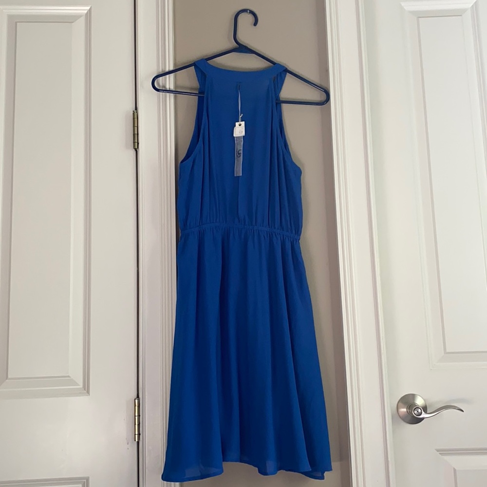Blue dress